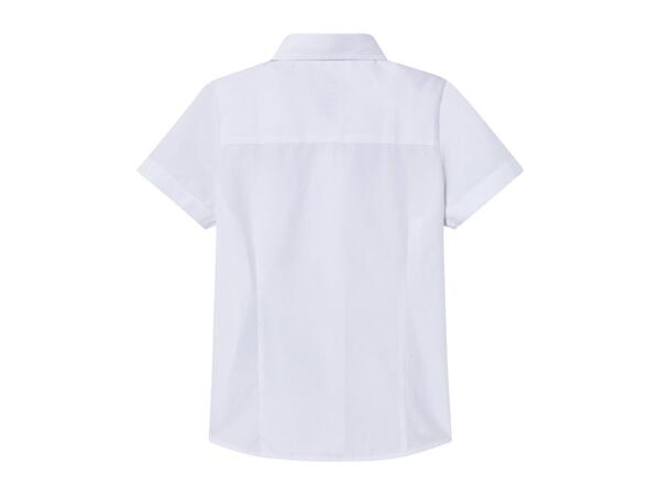 Girls' Short Sleeve School Shirts - 2 Pack