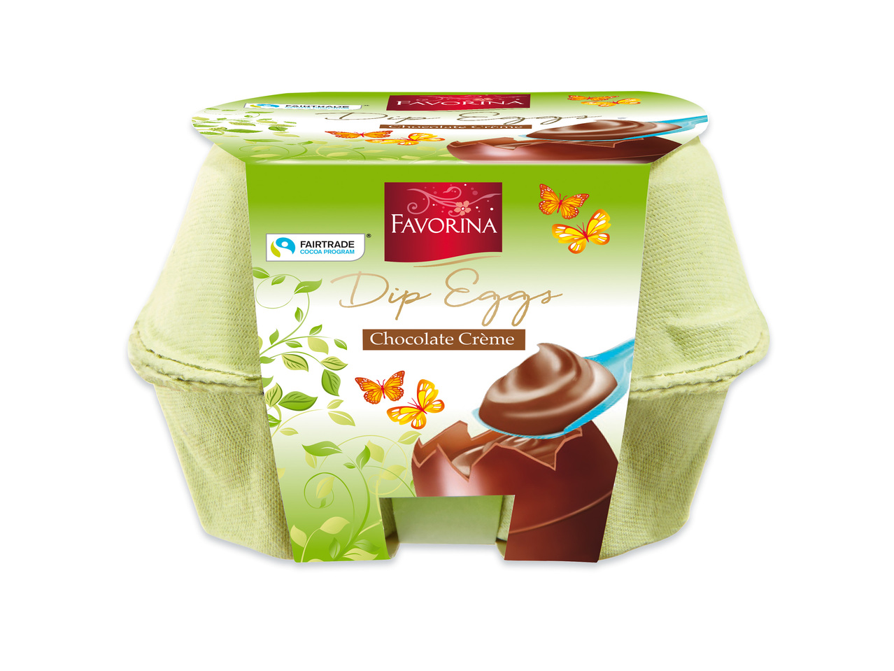 Chokladägg med krämfyllning