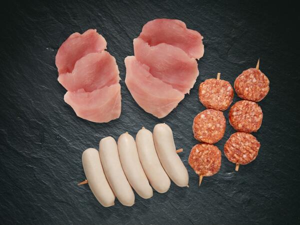 Mix barbecue per party