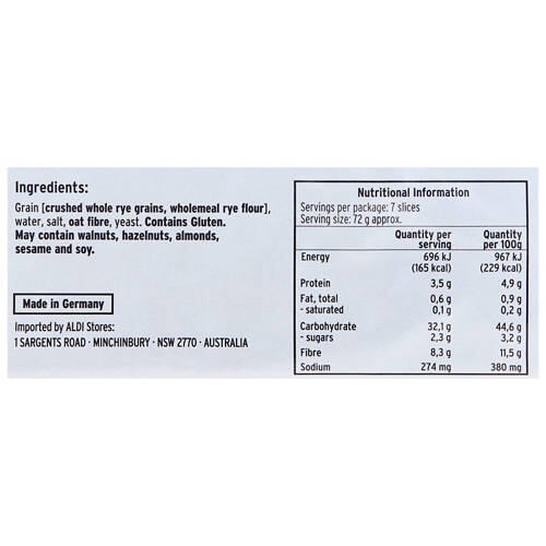 German Bread 500g