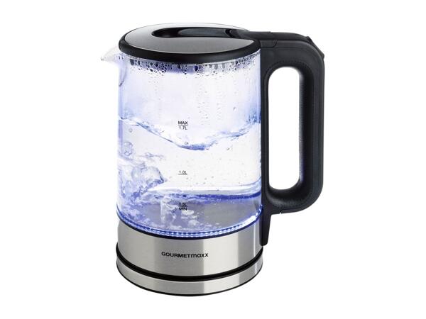 Gourmetmaxx 1.7L Glass Kettle