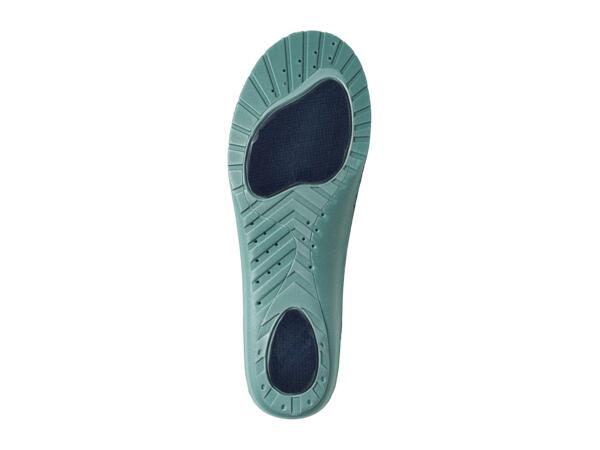 CRIVIT Adults' Green Running Insoles - 1 Pair