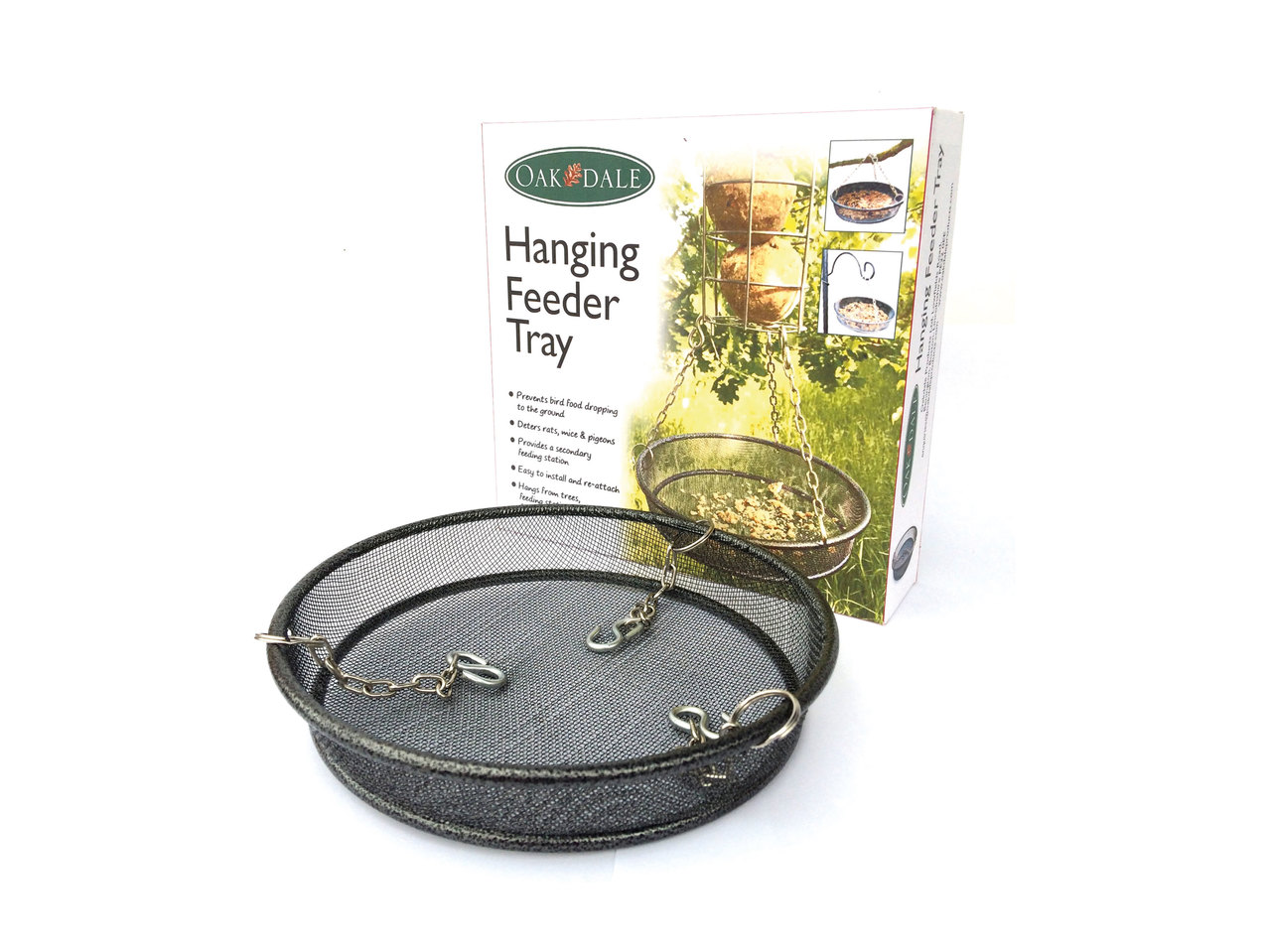 Oakdale Hanging Bird Feeder Tray1