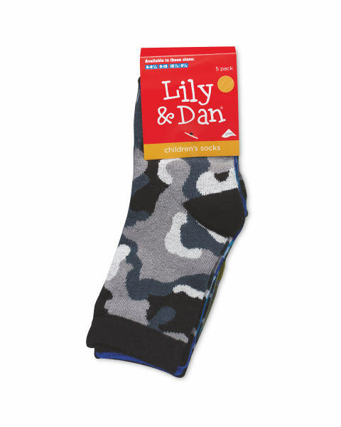 Boys 2 Socks 5 Pack