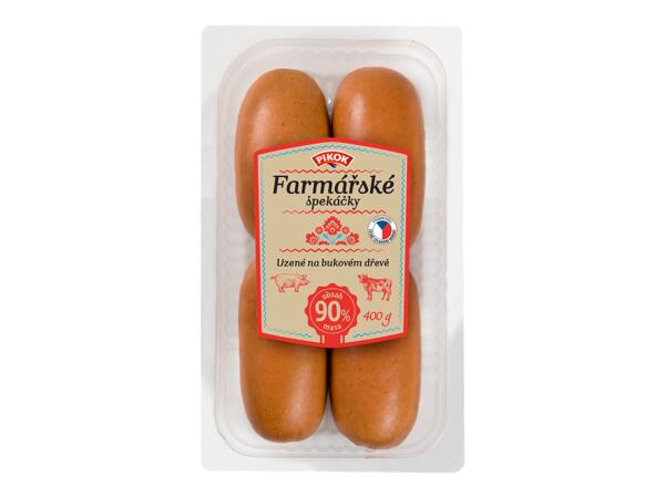 Farmářské špekáčky