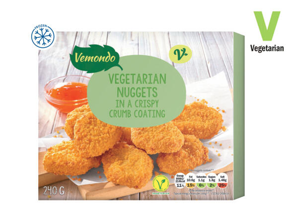 Vemondo Vegetarian Nuggets in a Crispy Crumb Coating