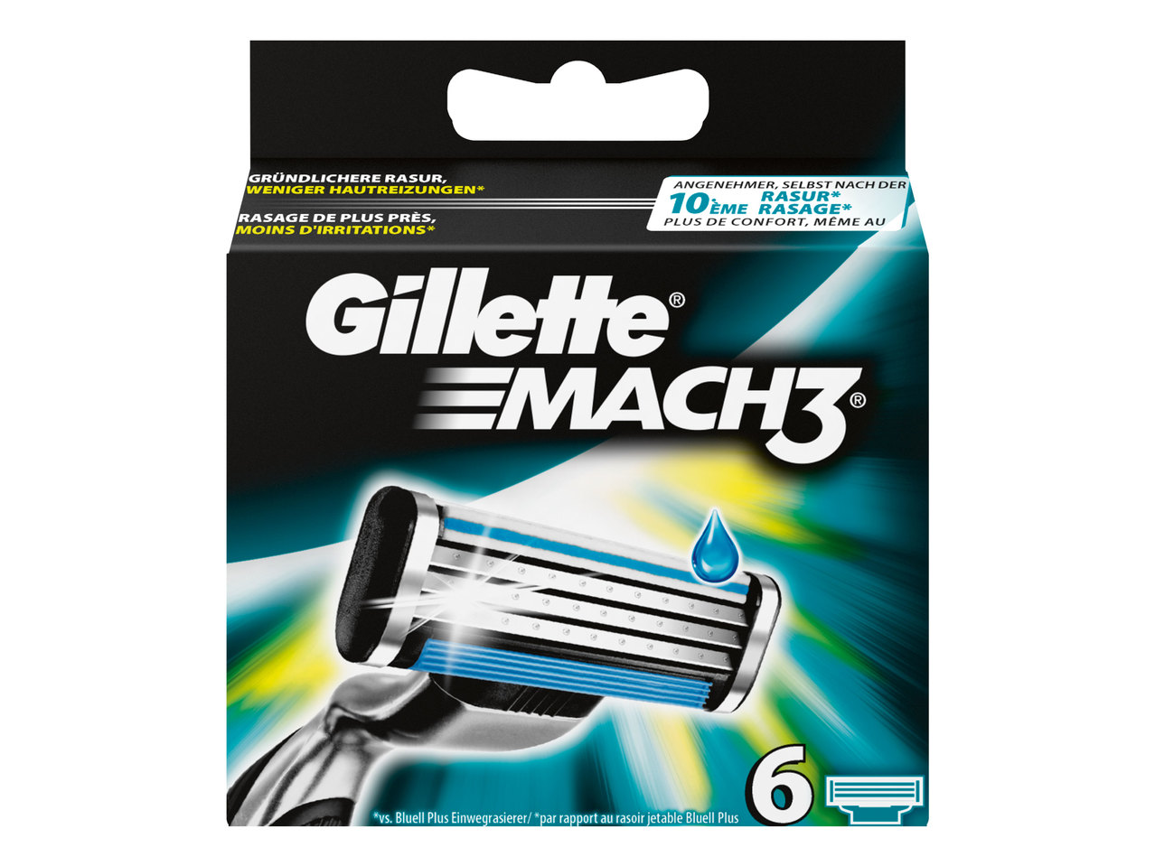 GILLETTE Mach3 Rasierklingen