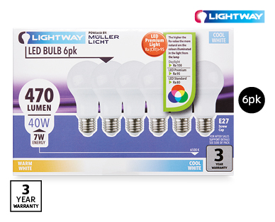LED A60 Bulbs 6pk