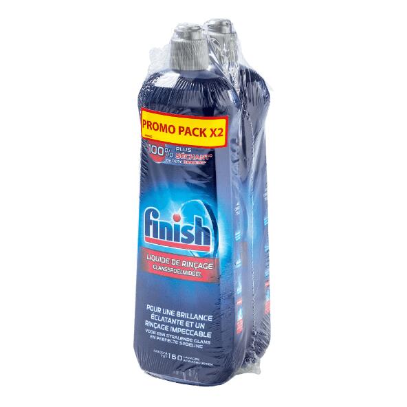 Finish glansspoelmiddel, 2-pack