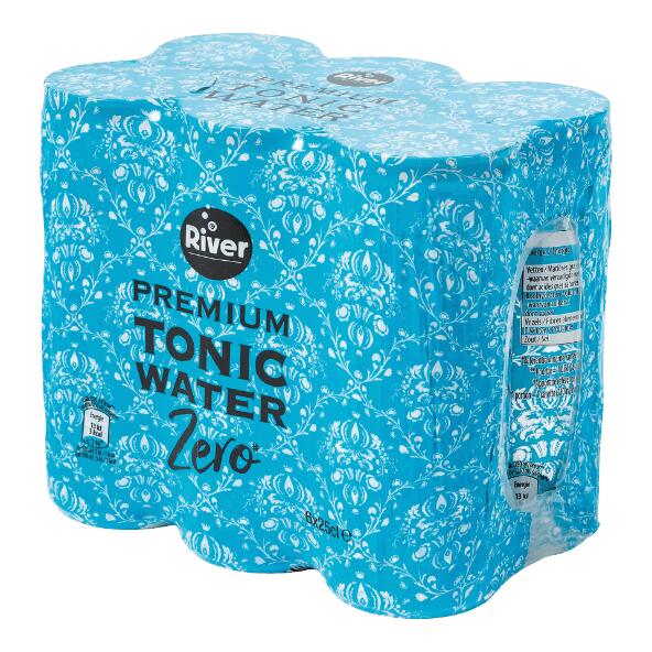 RIVER(R) Premium tonic zero, 6 st.