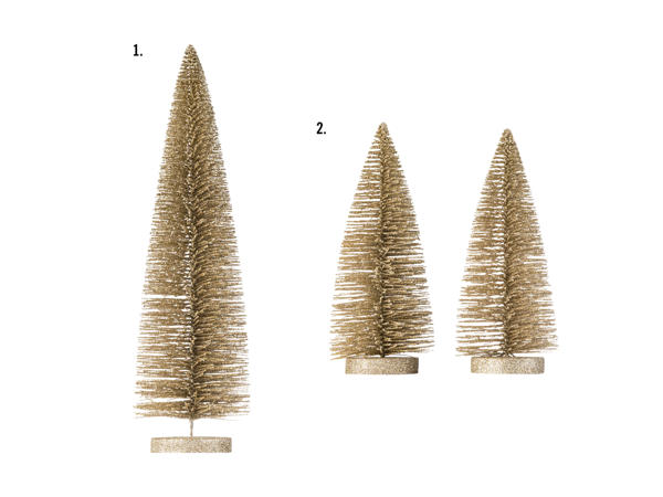Sapin décoratif/ sapins décoratifs, 2 pièces
