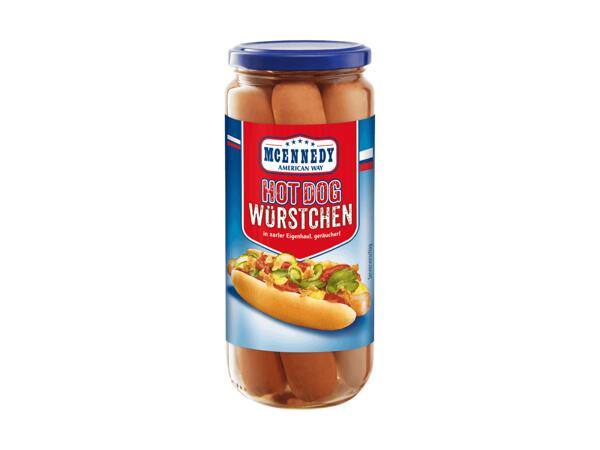 Hot Dog Würstchen