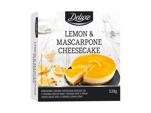 CHEESECAKE CITRON A MASCARPONE