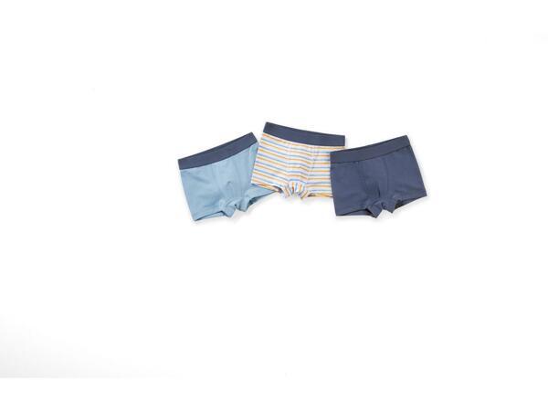 Boys' boxers, 3 pieces