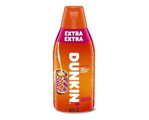 Dunkin' Donuts 
 Extra Extra Coffee Creamer