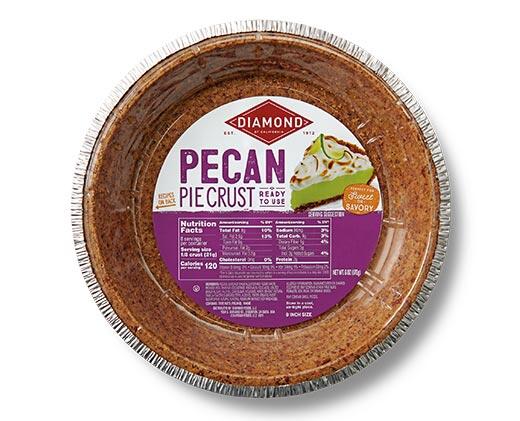 Diamond 
 Chocolate Nut or Pecan Pie Crust