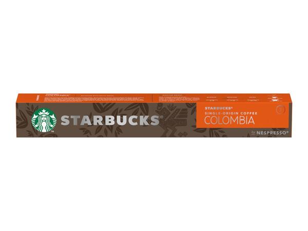 Starbucks By Nespresso Colombia Coffe Pods