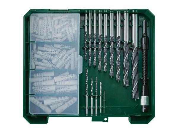 Parkside Mixed Bit Set - 204 Pieces