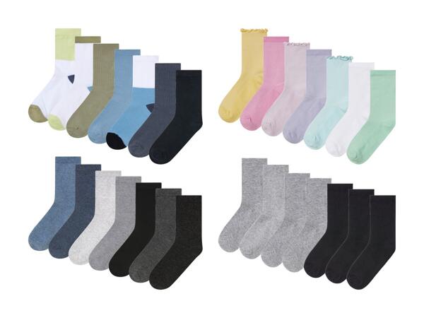 Chaussettes, set de 7 paires