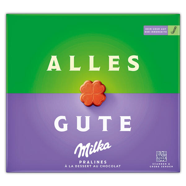 Sag es mit Pralinés
