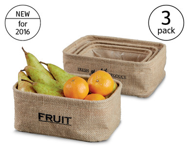 Hessian Baskets