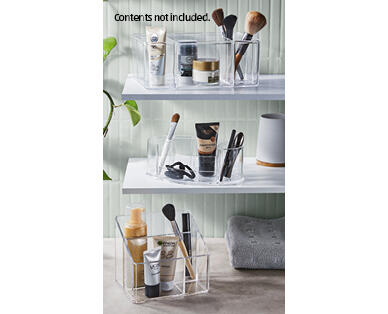 Acrylic Bathroom Organisers