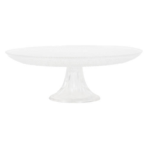 Glass Cake Stand - Clear