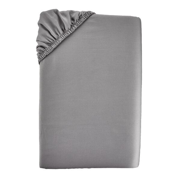 NOVITESSE(R) 				Satin-Spannbetttuch, 2 Pers.