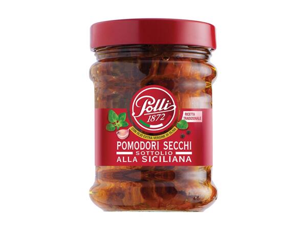 Dried tomatoes sicilian style