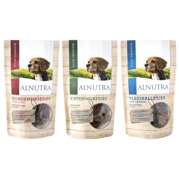 Vleessnacks voor honden