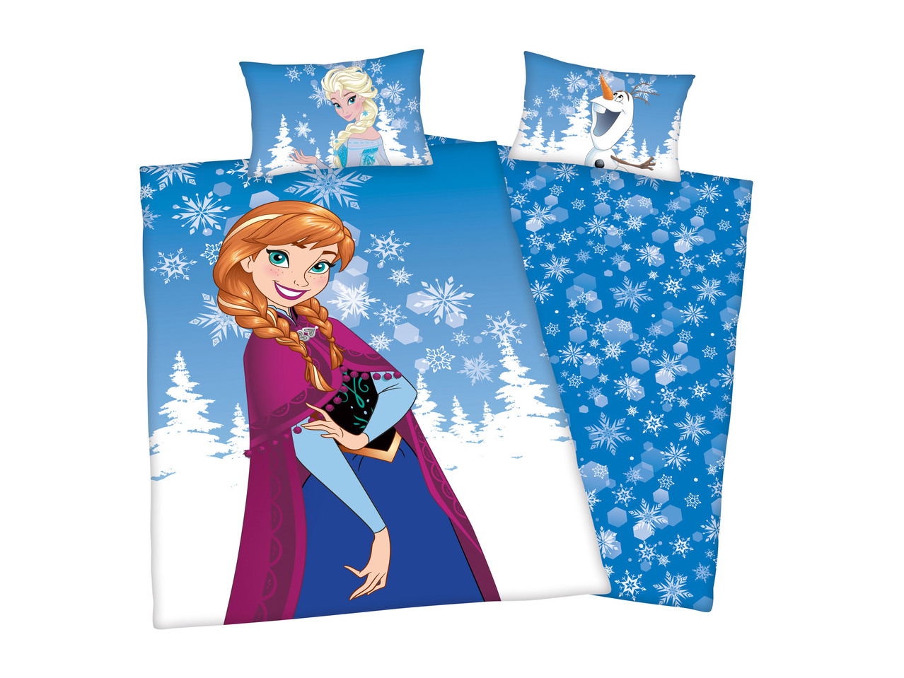 Bedlinen Set, 155x200cm "Star Wars, Frozen"