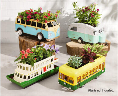 Metal Decorative Planters