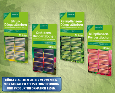 GARDENLINE(R) Spezial Düngestäbchen