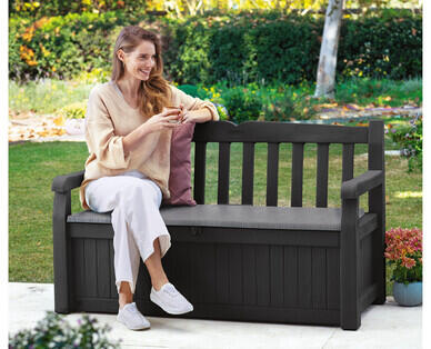 Garden Storage Bench