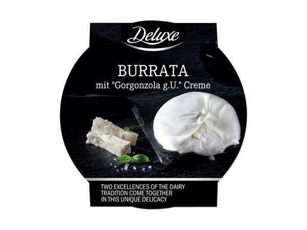 Burrata au gorgonzola