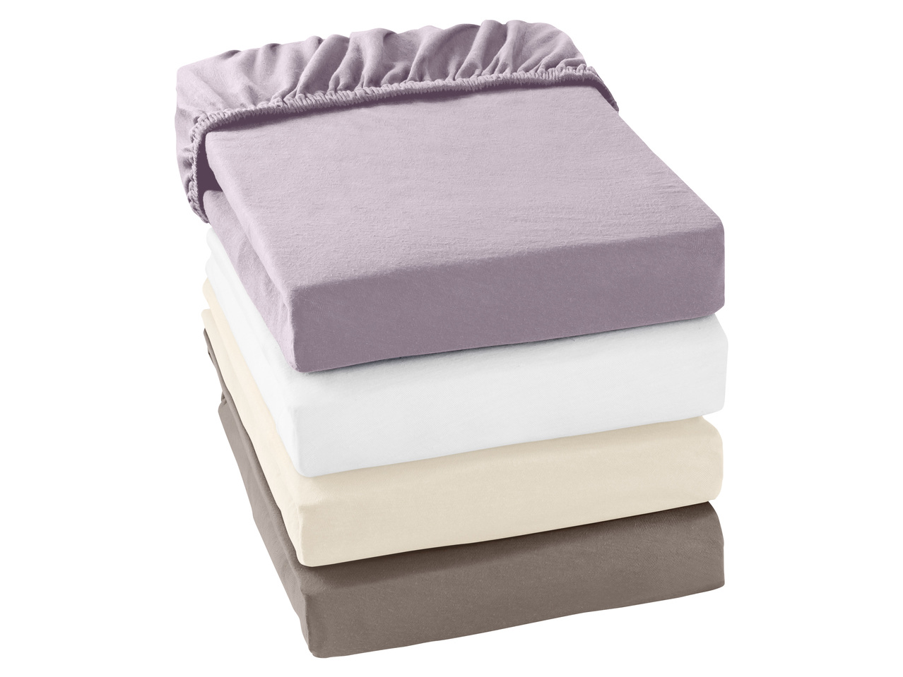 MERADISO(R)PURE COLLECTION Jersey-Spannleintuch, ca. 180-200 x 200 cm