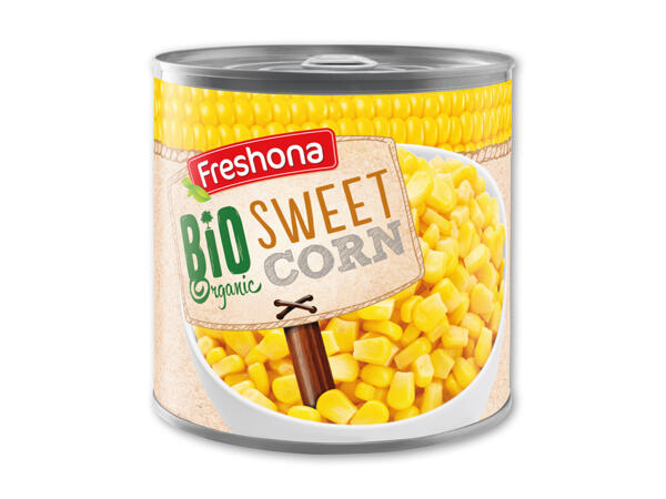 Økologiske majs