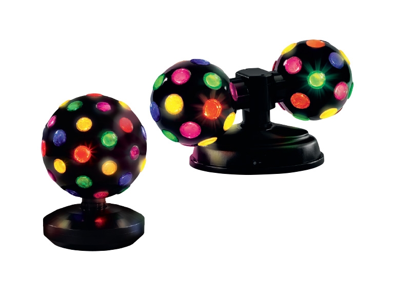 SILVERCREST Double Rotating Disco Ball