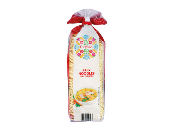 Kuljanka Egg Noodles with Turmeric