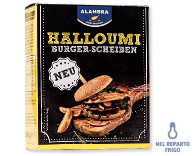 Fette di Halloumi per panini ALAMBRA