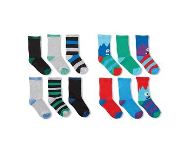 Lily & Dan Toddler 6-Pair Low Cut or Crew Socks