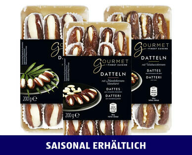 GOURMET 
 GEFÜLLTE DATTELN