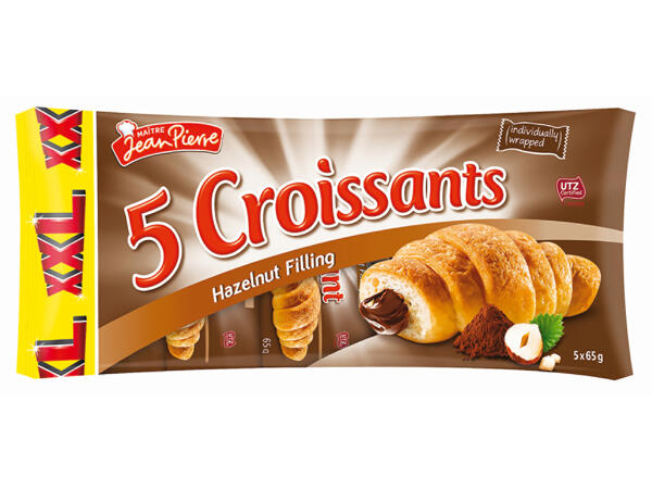 Croissants with Hazelnut Cream