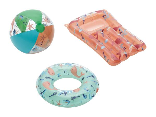 Matelas ­gonflable/​bouée/​ballon de plage pour enfants