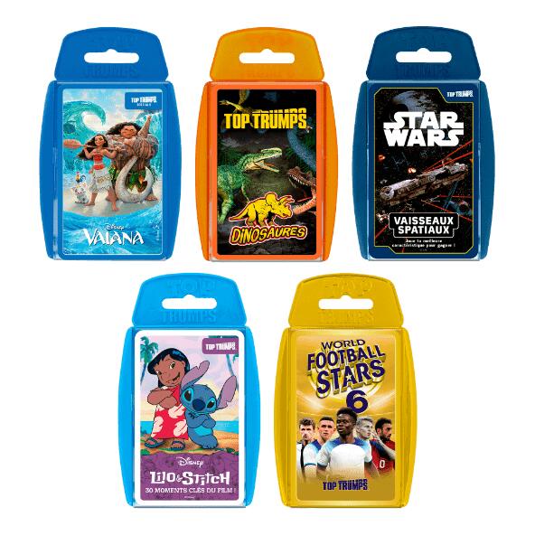 TOP TRUMPS(R) 				Jeu de cartes
