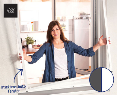 EASYHOME Insektenschutz-/Pollenschutz-Fenster