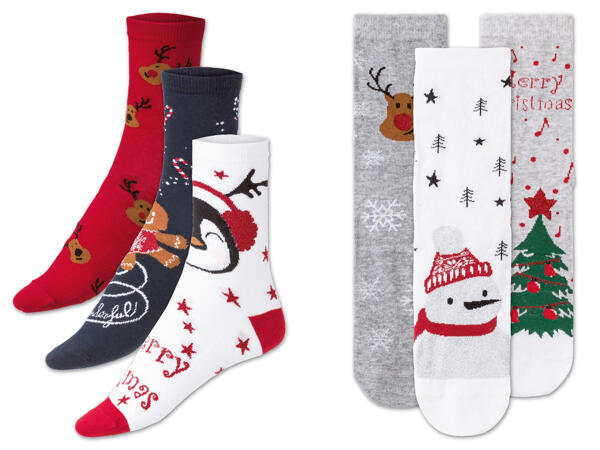 Damen Socken, 3 Paar