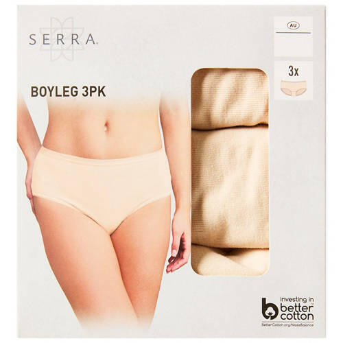 Women's Boyleg Underwear 3 Pack