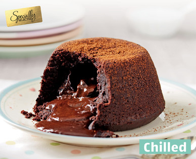 Specially Selected Belgian Chocolate Melt in the Middle Sponge Pudding