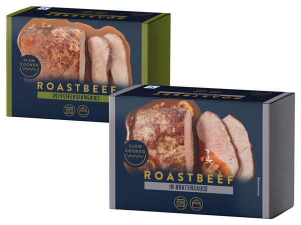 Roastbeef in Sauce